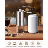 Rsoilch Manual Coffee Grinder With Ceramics Burr For Espresso,French Press,5