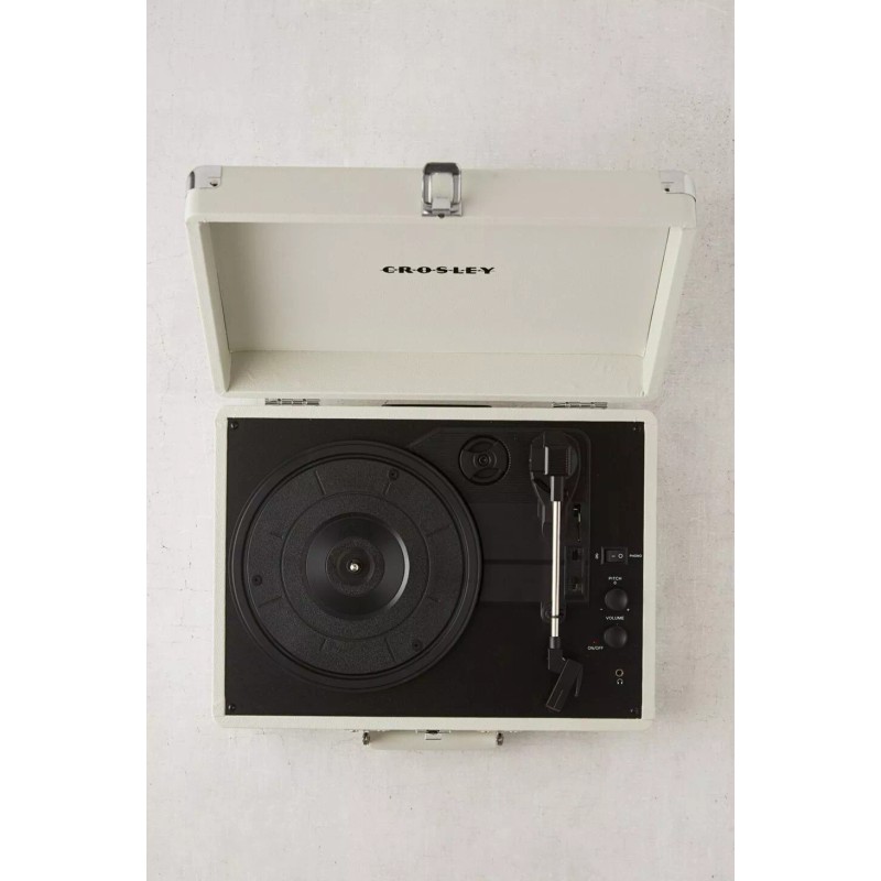 Crosley Dove Grey Cruiser Bluetooth Record Player