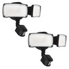 UME 2 Pack 19W LED Flood Light Motion Sensor Outdoor,