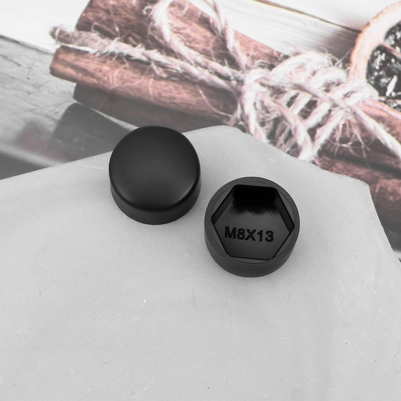 ECSiNG Pack of 10 Axle Nut End Caps Wheel Nut