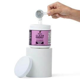 Ethan's Feel Good Pre-Workout & Hydration Drink Mix | Plant-Based Caffeine, Electrolytes, B-Vitamins - Concord Grape