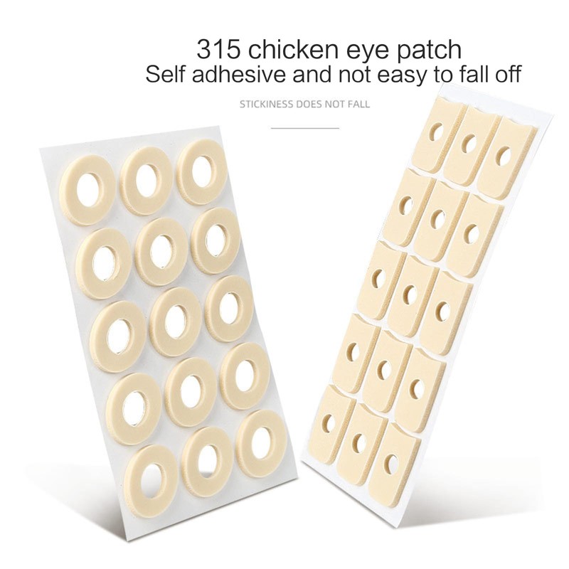 BOGEEL Soft Foam Callus Cushions Oval Corn Cushion Pads Self