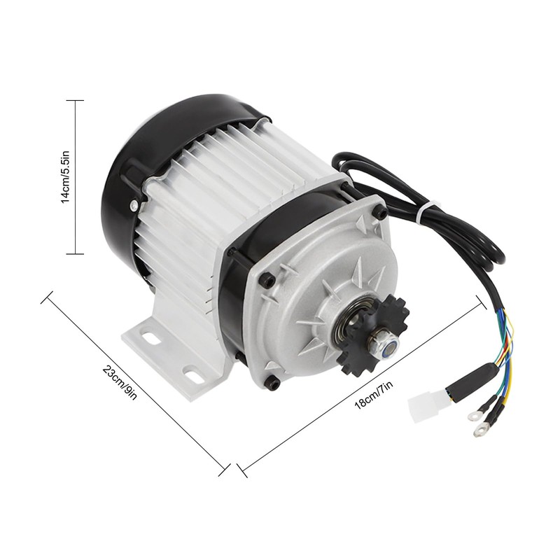 48V 750W Electric Permanent Magnet Brushless Motor for E-Bike, Electric