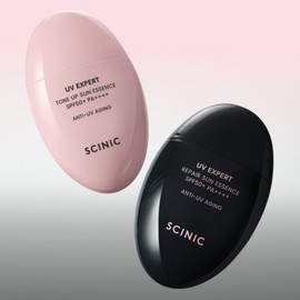 Scynic [Scinic] UV Expert Sun Essence Tone Up + Repair 2 Types, 1 Unit, 100ml / [싸이닉] UV 엑스퍼트 선에센스 톤업+리페어 2종, 1개, 100ml