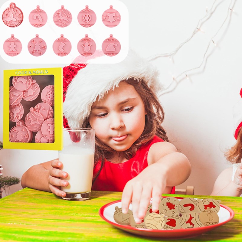 Christmas Cookie Cutters 10 Pieces Cookie Cutters Christmas Cookie Cutter