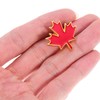 NUOBESTY Pack of 10 Canada Pins Maple Leaf Brooch Canada