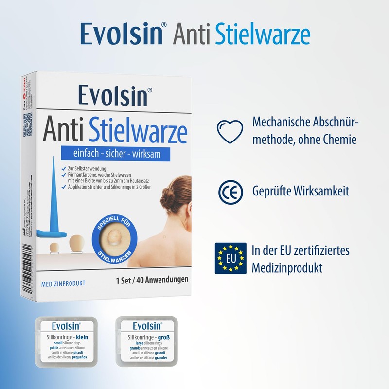 Evolsin® Anti Stem Wart - Effective Against Foot Warts for