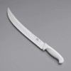 Choice Granton Edge Cimeter Knife with White Handle (select size