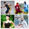 Visxcnu Pack of 2 Sports Headband, Head Tie, Sports Headband,