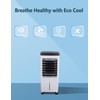 3-IN-1 Evaporative Air Cooler,Portable Air Conditioners with Utral-Quiet,No windows needed