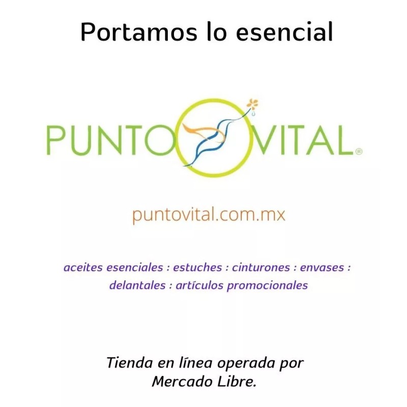 Punto Vital Aceite Esencial Menta, 100% Puro, Aromaterapia, 15ml