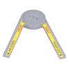Walfront Miter Saw Protractor Portable 360 Degree Plastic Pusher Angle