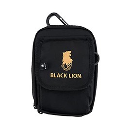 Black Lion Egiwallet with Carabiner Black LION #06 Black