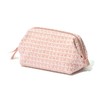 Francfranc Franc Tweed Wire Pouch, Pink
