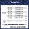hometrixx Block Print Floral Washable Rectangle Table Cloth Blue 140x180cm