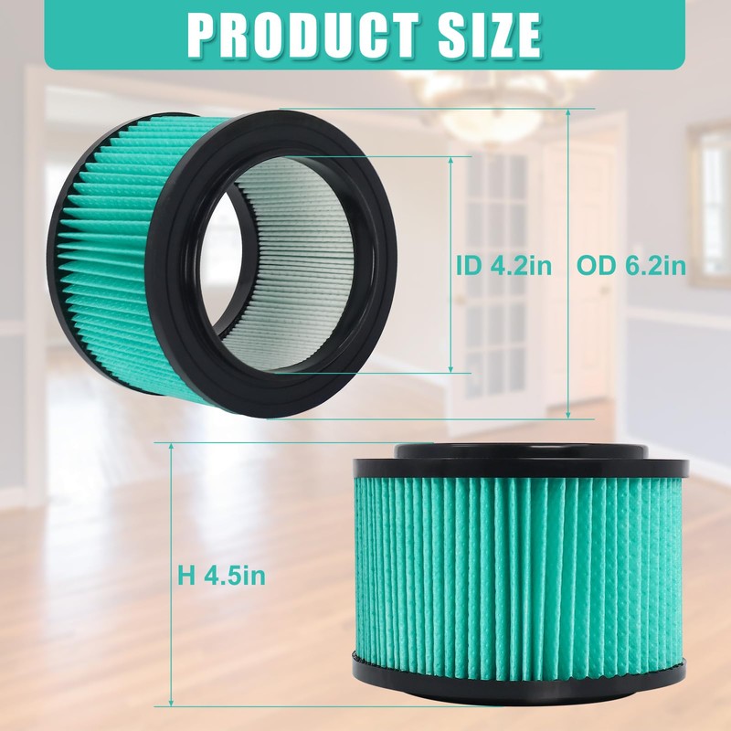 17810 Filter Compatible with Craftsman 3 to 4 Gallon General
