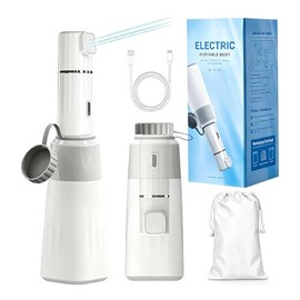 Bidé Portátil De Viaje,Bidet Portatil Electrico,Portable Bidet, Bidé Eléctrico Pulverizador Con 2 Modos,450ML Peri Bottle Para La Higiene Personal,Calmante Cuidado Postnatal,Perineal