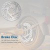 140mm Electric Scooter Brake Rotor in Stainless Steel, Compatible with