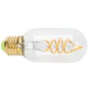 LED Bulb Double Spiral Antique Flexible Filament Retro Decoration E27
