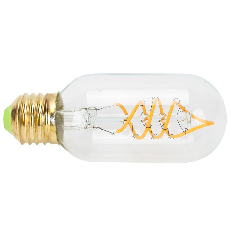 LED Bulb Double Spiral Antique Flexible Filament Retro Decoration E27