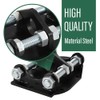 LQI Adjustable Garden Tractor Pulling Hitch Heavy Duty Steel Compatible