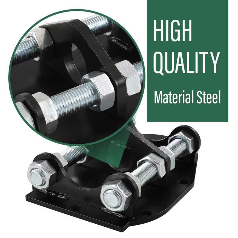 LQI Adjustable Garden Tractor Pulling Hitch Heavy Duty Steel Compatible