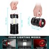 2 Pack Camping Lanterns Camping Accessories USB Rechargeable and Battery