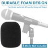 Windscreen for SM58, Microphone Windshield Foam Cover Pop Filter for