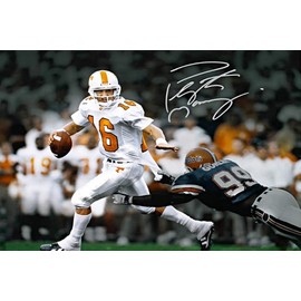 Peyton Manning Autograph Promo Print - Tennessee Football - 16" x 20" Poster Print