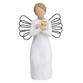 NIWUSUO Remembrance Angel Prayer Figurine, Memorial Healing Sculpture (Remembrance Angel)