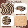 Briwooody Cork Turntable Mat/3mm Thick for Better Sound Support on