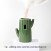 BUCATSTATE Cactus Ceramic Leakproof Hamster Water Bottle Guinea Pig Water