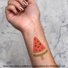 4 x 'Water Melon Ice cream' Temporary Tattoos - Water