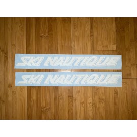 Nautique Ski Nautique 18” (Set Of 2) Sticker Decal Wakeboard Wakesurf Super air Wake