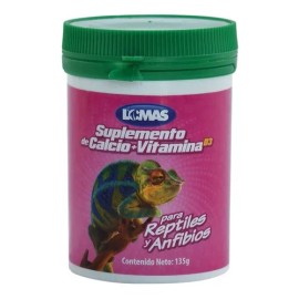 Suplemento De Calcio Para Reptil Vit D3 135 Grs