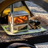 POMOLY Fire Pit Mat,Fireproof Mat Visible at Night-Great for Deck