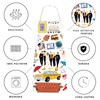 Friendly Apron for Women Men,TV Show Merchandis TV Show Gift