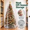 Transparent Christmas Tree Storage Bag for Artificial Trees – Thick