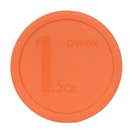 Pyrex 323-PC 1.5-Quart Orange MIXING BOWL Food Storage Lid - Made in USA