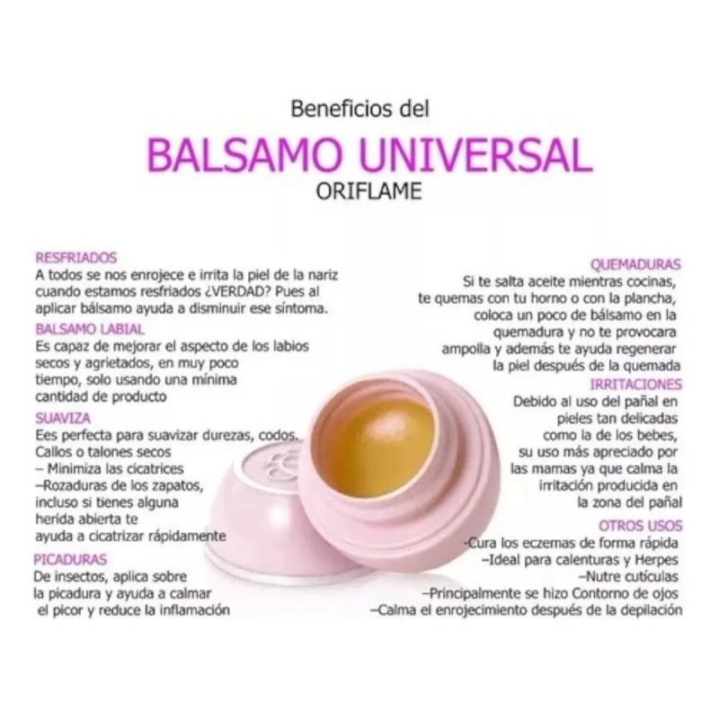 Balsamo Universal Maracuya Tender Care Oriflame Original