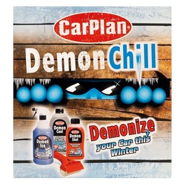 CarPlan Demon Chill - Winter Gift Pack Screenwash Booster De-Icer & Antifreeze