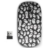 KAWAMOUSE 2.4G Ergonomic Portable USB Wireless Mouse for PC, Laptop,