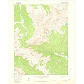 YellowMaps Trail Ridge CO topo map, 1:24000 Scale, 7.5 X 7.5 Minute, Historical, 1957, Updated 1959, 27.3 x 22.1 in - Polypropylene