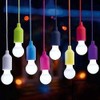 8PCS Portable LED Bulb Light Battery Operated Pull Rope Lamp
