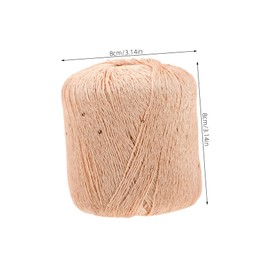 VILLFUL 1 Roll Convenient Crochet Yarn for Weaving and Knitting Durable and Flexible Lace Yarn for Various Crafts and Home Decoration