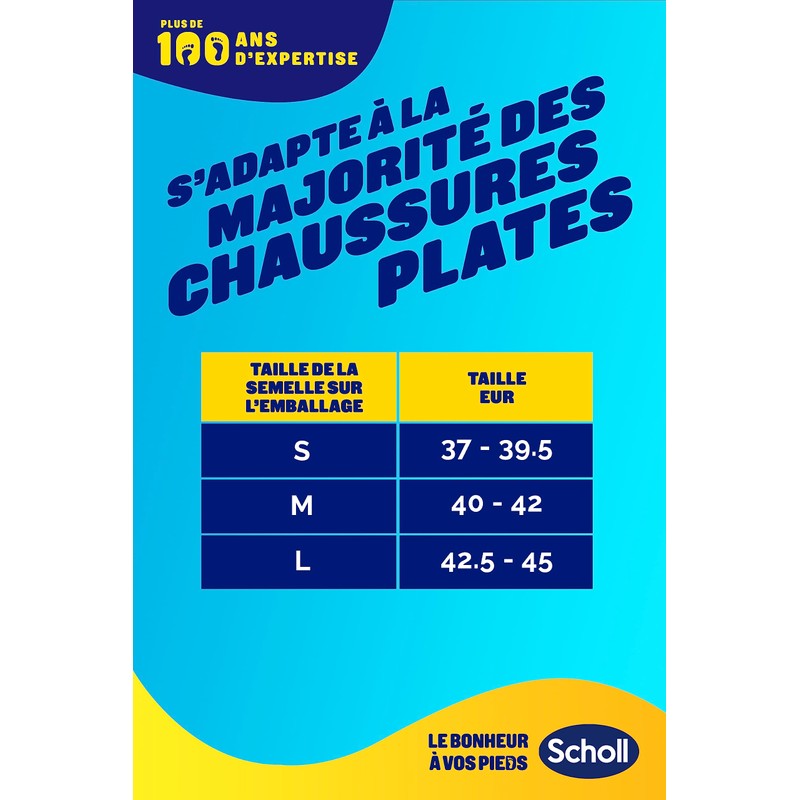 Scholl In-Balance Insole Anti Pain Lower Back Insole, black