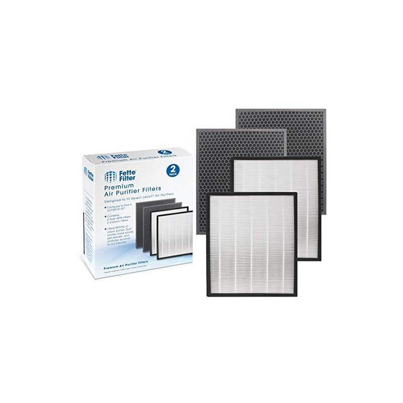 Fette Filter - LV-PUR131 Premium Replacement Filters Compatible with LEVOIT