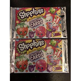 Shopkin Collector Cards - 2 Packs (14 Cards Total)