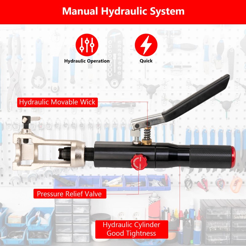 Unbranded 33Pcs Hydraulic Flaring Dies Tool Kits 45° Double Flaring