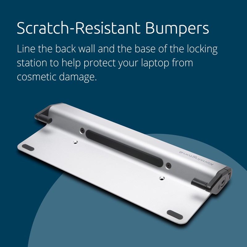 Kensington MacBook and Surface Laptop Locking Station with Keyed Lock